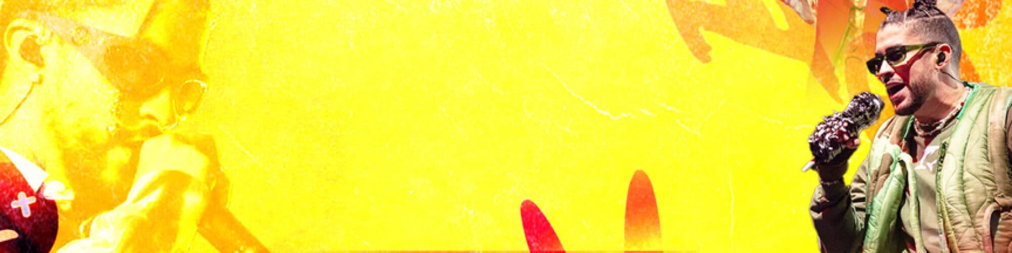 Bad Bunny News background