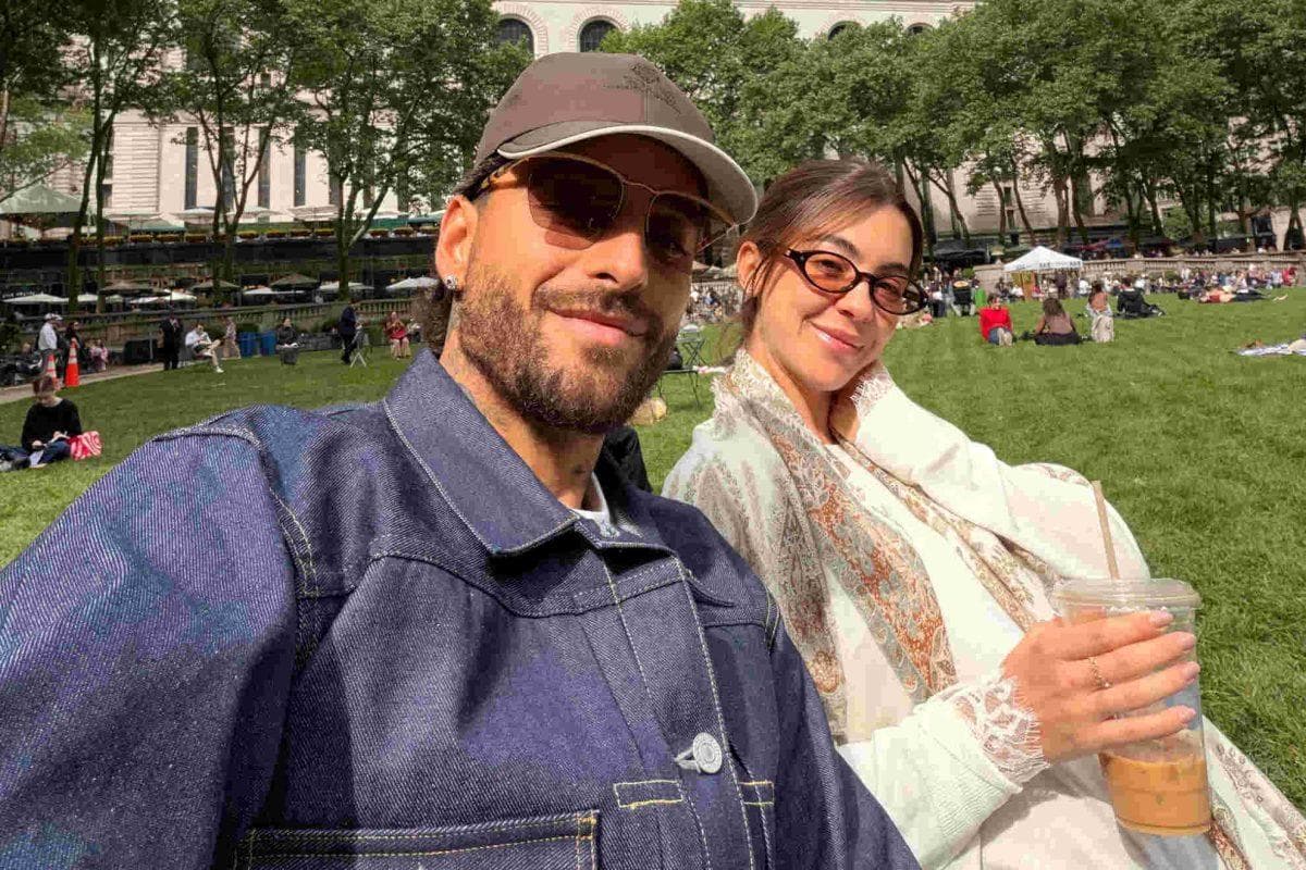Maluma welcomes baby Orion making Paris a big sister