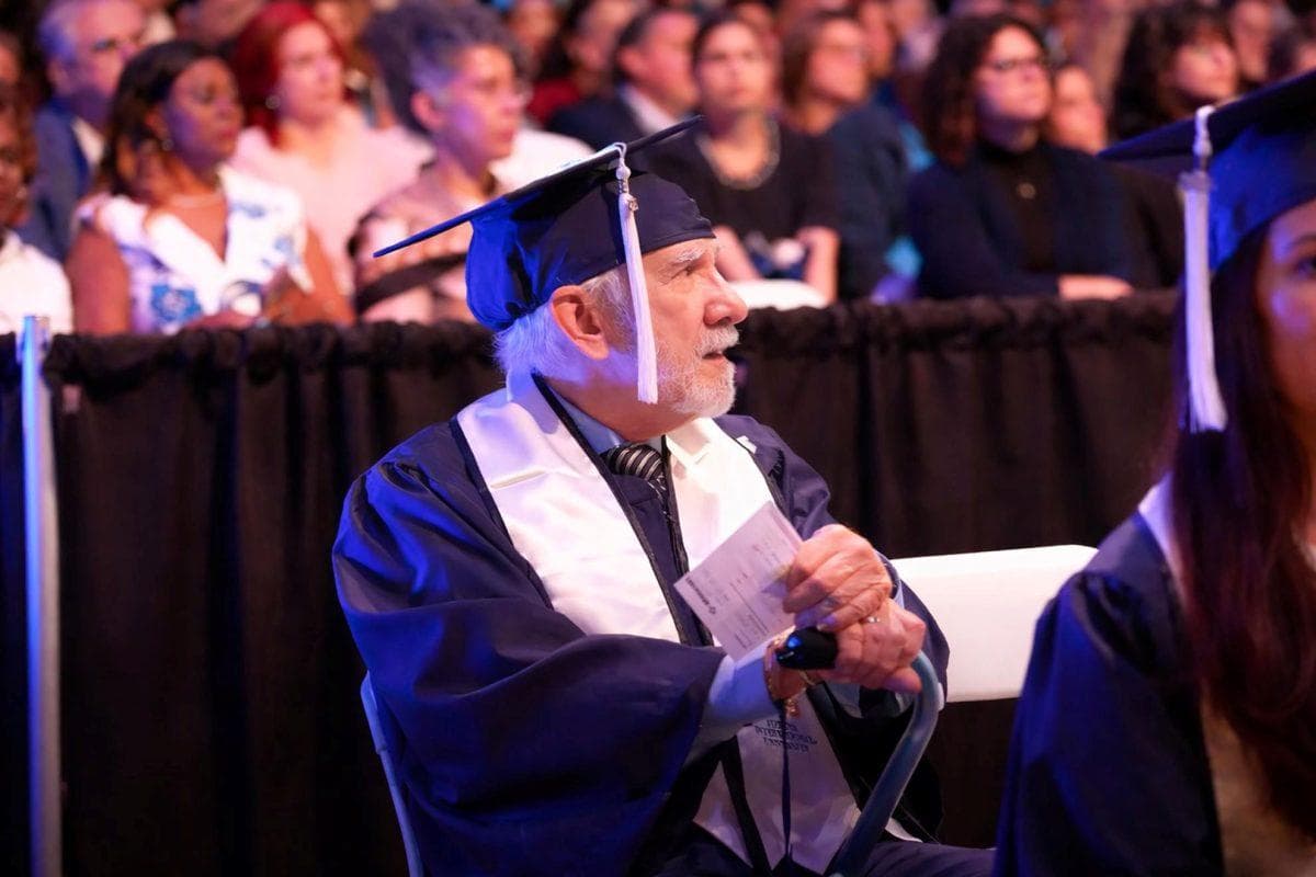 Fifty years later, this Latino graduate proves it is never too late