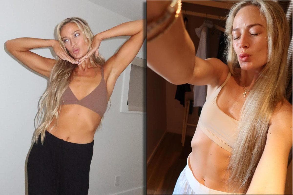 Sophie Cunningham’s bold outfit puts her toned abs and legs in the spotligh
