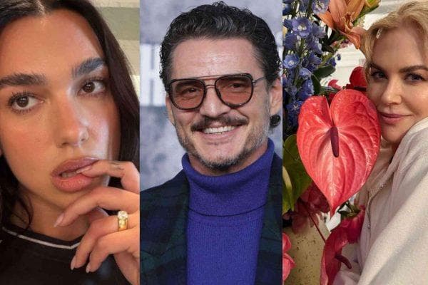 Pedro Pascal, Dua Lipa and Nicole Kidman somehow ended up in the same TikTok