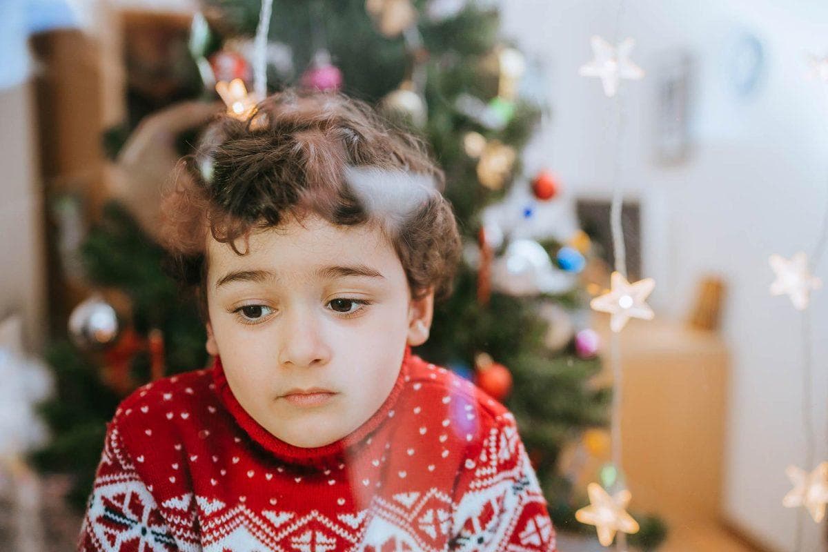 How to understand and support childhood sadness during Christmas