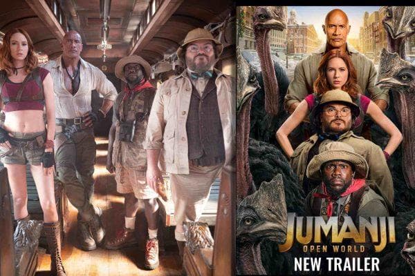 Jumanji: Open World trailer reveals a wild new twist as the game escapes into the real world