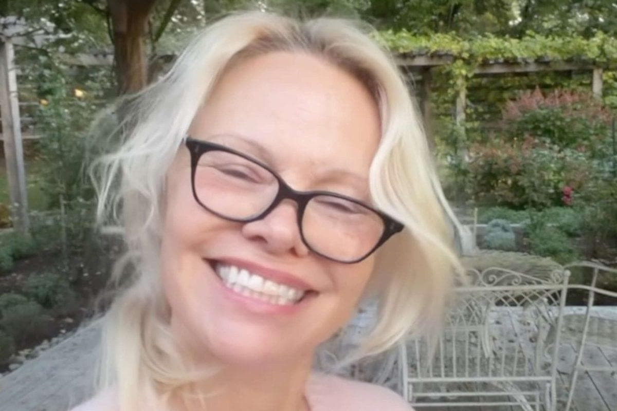 Pamela Anderson traded her signature Hollywood glamour for something she considers far more beautiful
