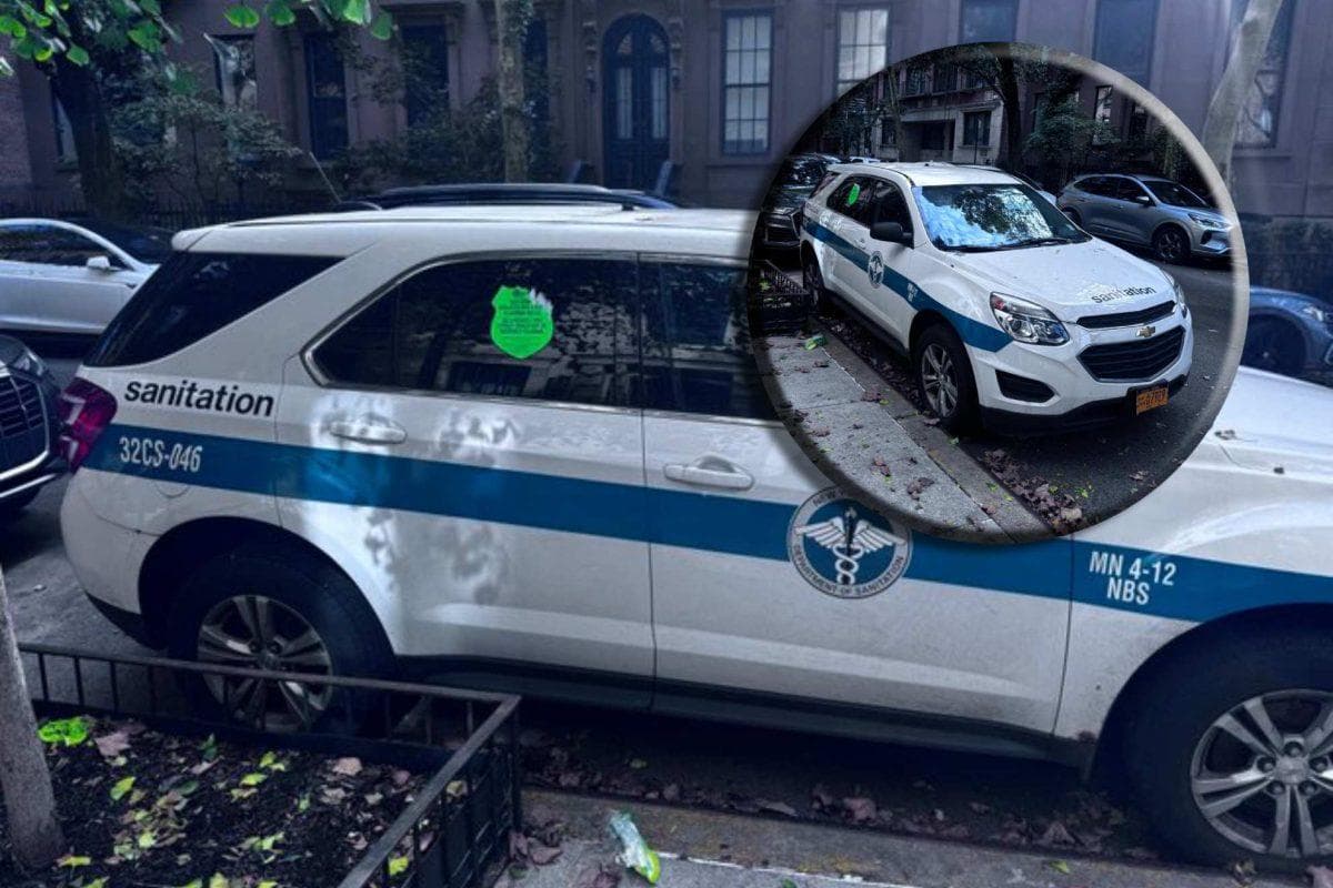 NYC driver gets revenge on the city with its own ‘shame sticker’