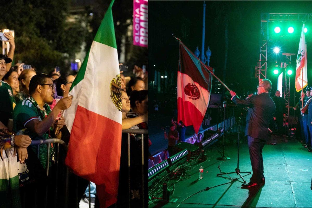 Los Angeles marks El Grito as Mexican pride takes over City Hall