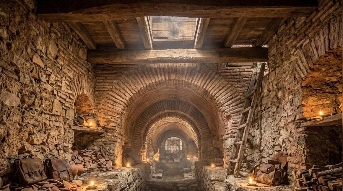 Family uncovers a hidden underground world beneath their home that had been forgotten for generations
