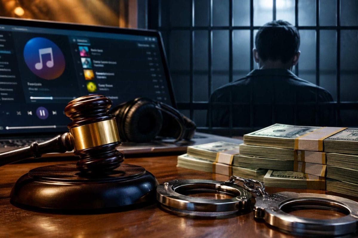 Man has a brilliant idea to make songs with AI and police put him behind bars