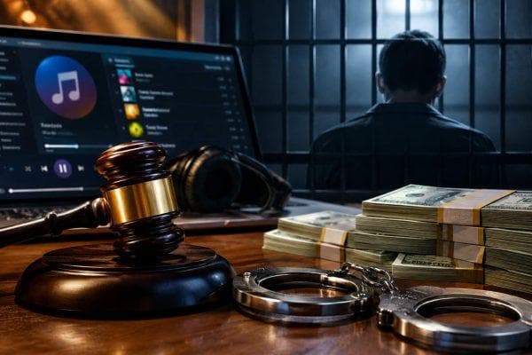Man has a brilliant idea to make songs with AI and police put him behind bars