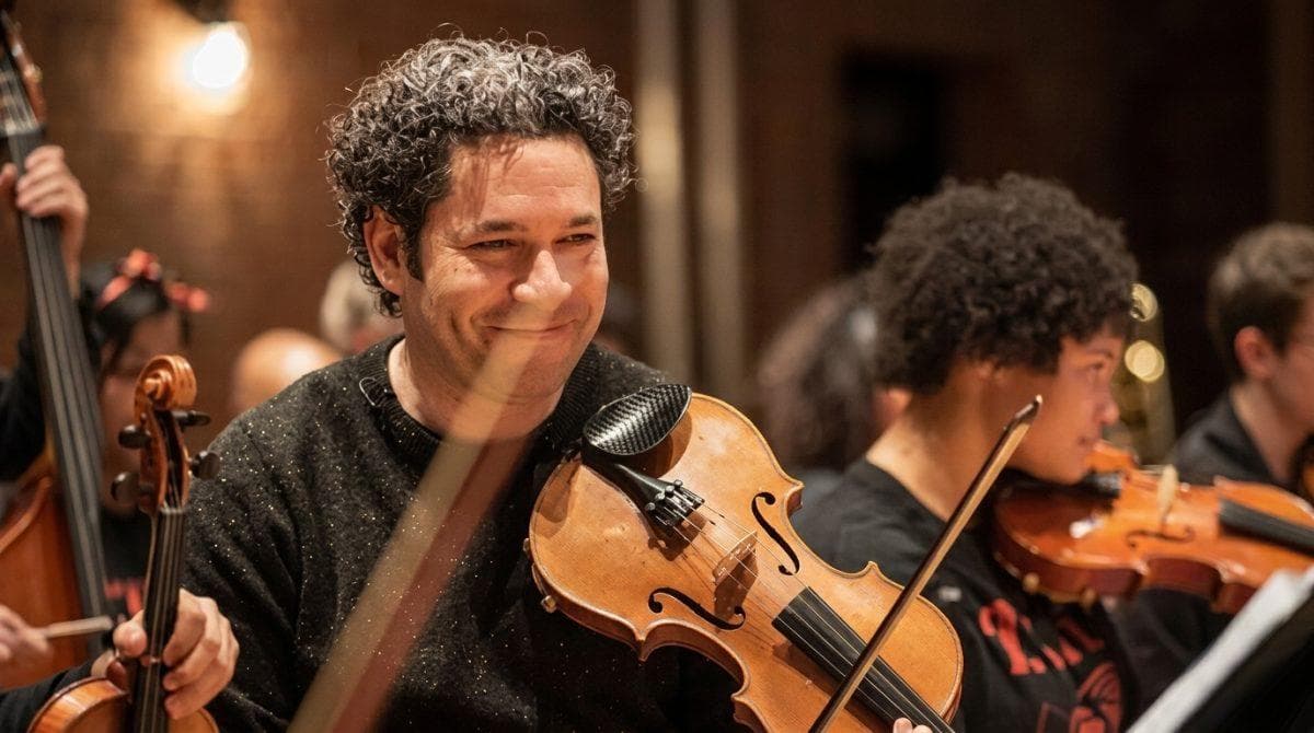 Gustavo Dudamel takes on a bigger mission in New York beyond leading its famous Philharmonic