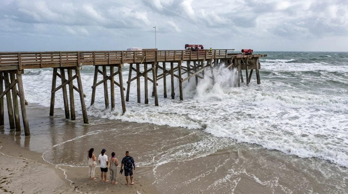 Florida’s Atlantic beaches face dangerous waves as officials warn swimmers to stay out of the water