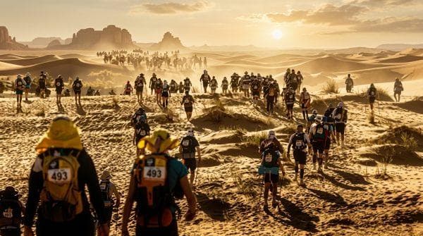 Utah runners set out to conquer the desert but a sudden storm left them with no way out
