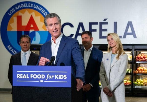 California is changing what kids can eat at school with new law signed by Newsom