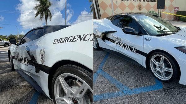 Hialeah police turn a seized Corvette into an unlikely weapon against reckless driving