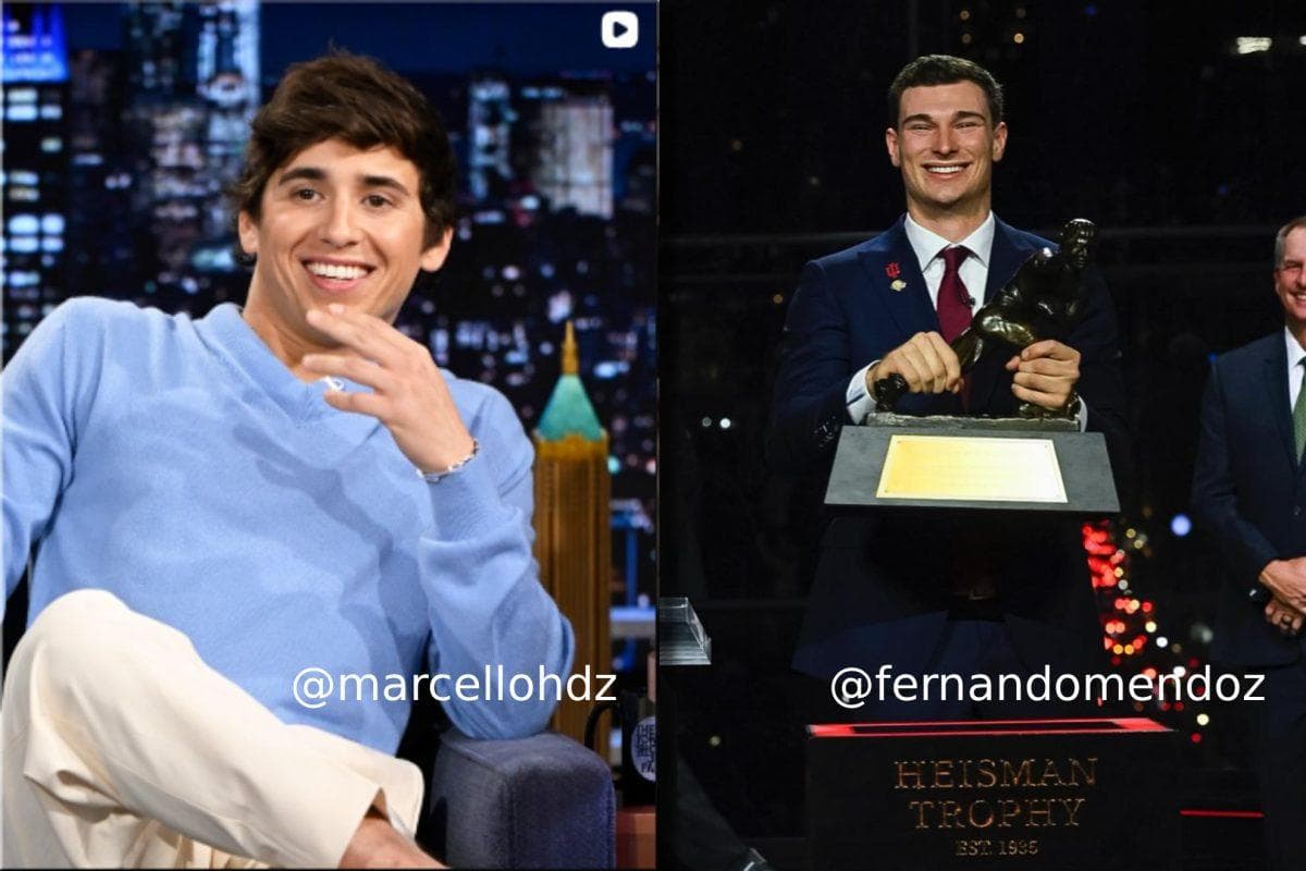 Fernando Mendoza claps back at Marcello Hernández during hilarious ESPYs roast