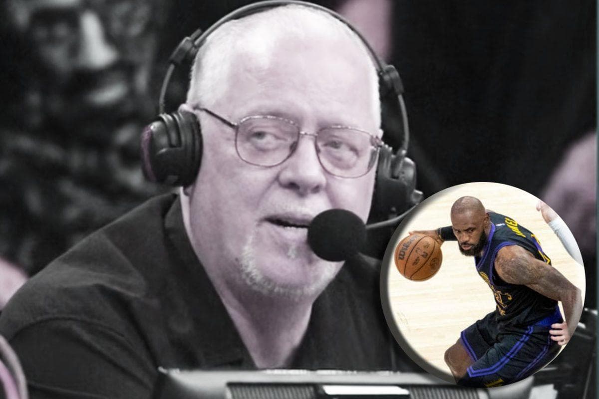 LeBron James delivers an emotional goodbye to the Lakers legend Lawrence Tanter