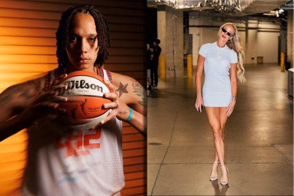 Sophie Cunningham suffered a black eye while trying to protect Brittney Griner from a crowd