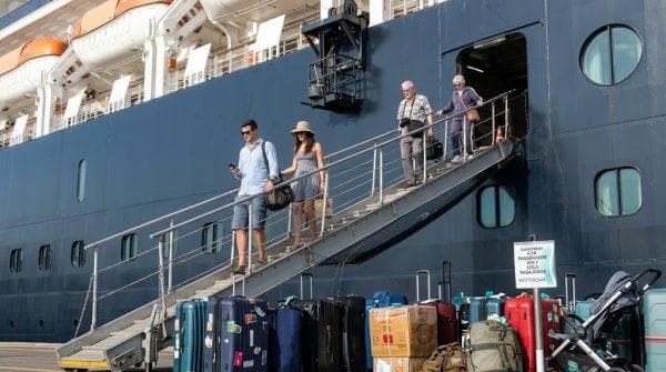 Luxury cruise promised a lifetime at sea but 200 passengers ended up stranded in Cambodia