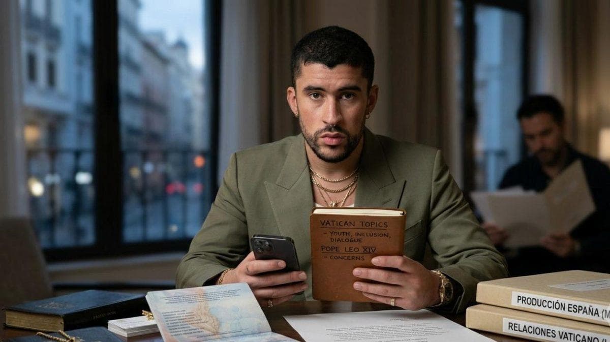 Bad Bunny wants to meet Pope Leo XIV and the plan is already taking shape