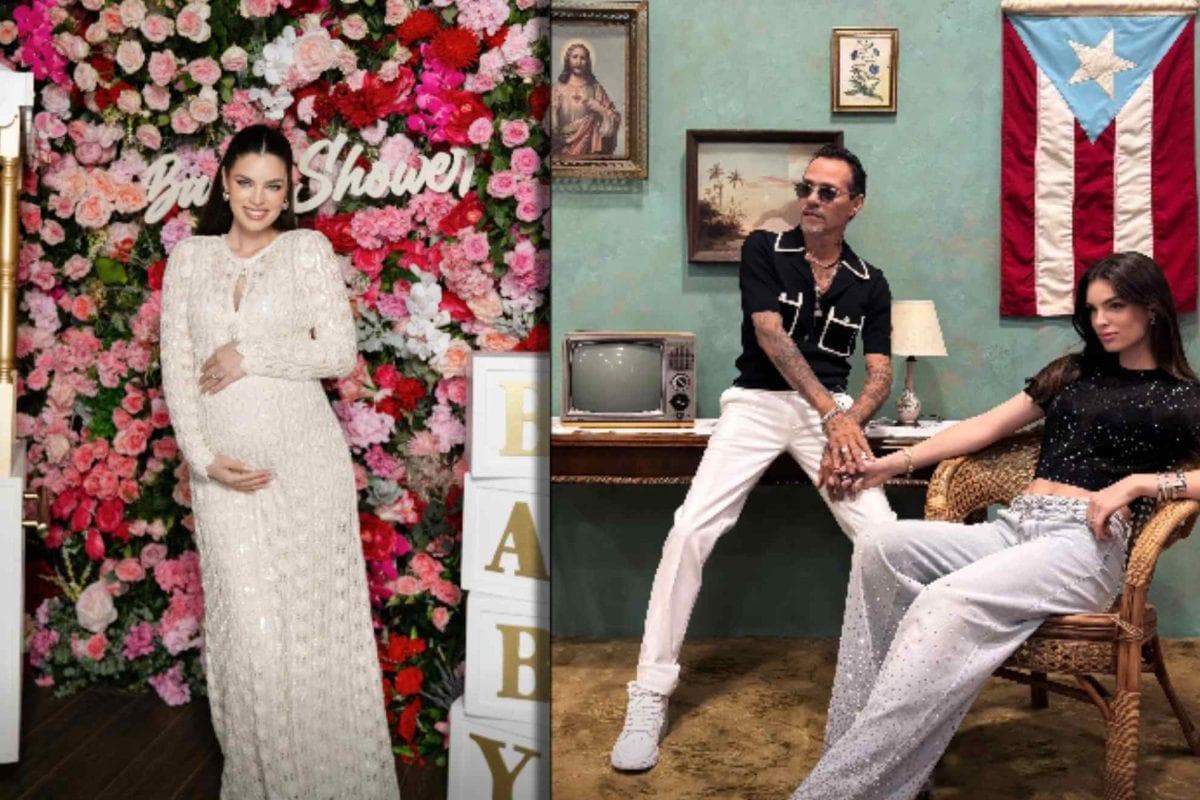 Marc Anthony and Nadia Ferreira’s baby shower gets a Venezuelan touch thanks to a talented pastry chef