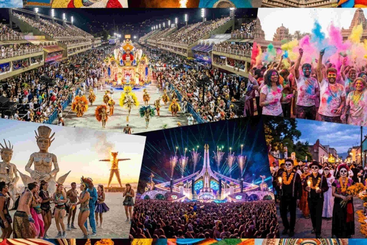 The world’s most iconic festivals from Rio to Vienna where culture and music come alive