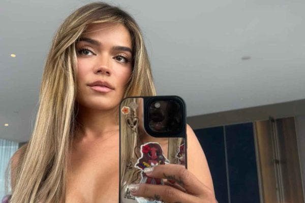 Fans noticed something unusual about Karol G’s iPhone and she had the perfect response