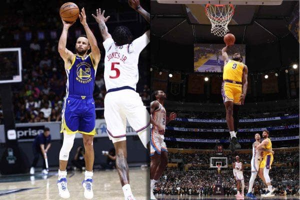 Steph Curry and Bronny James appear to disagree with NBA’s controversial new rule