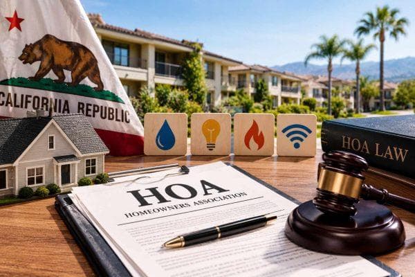 California HOA law draws a new line over who pays when essential services fail