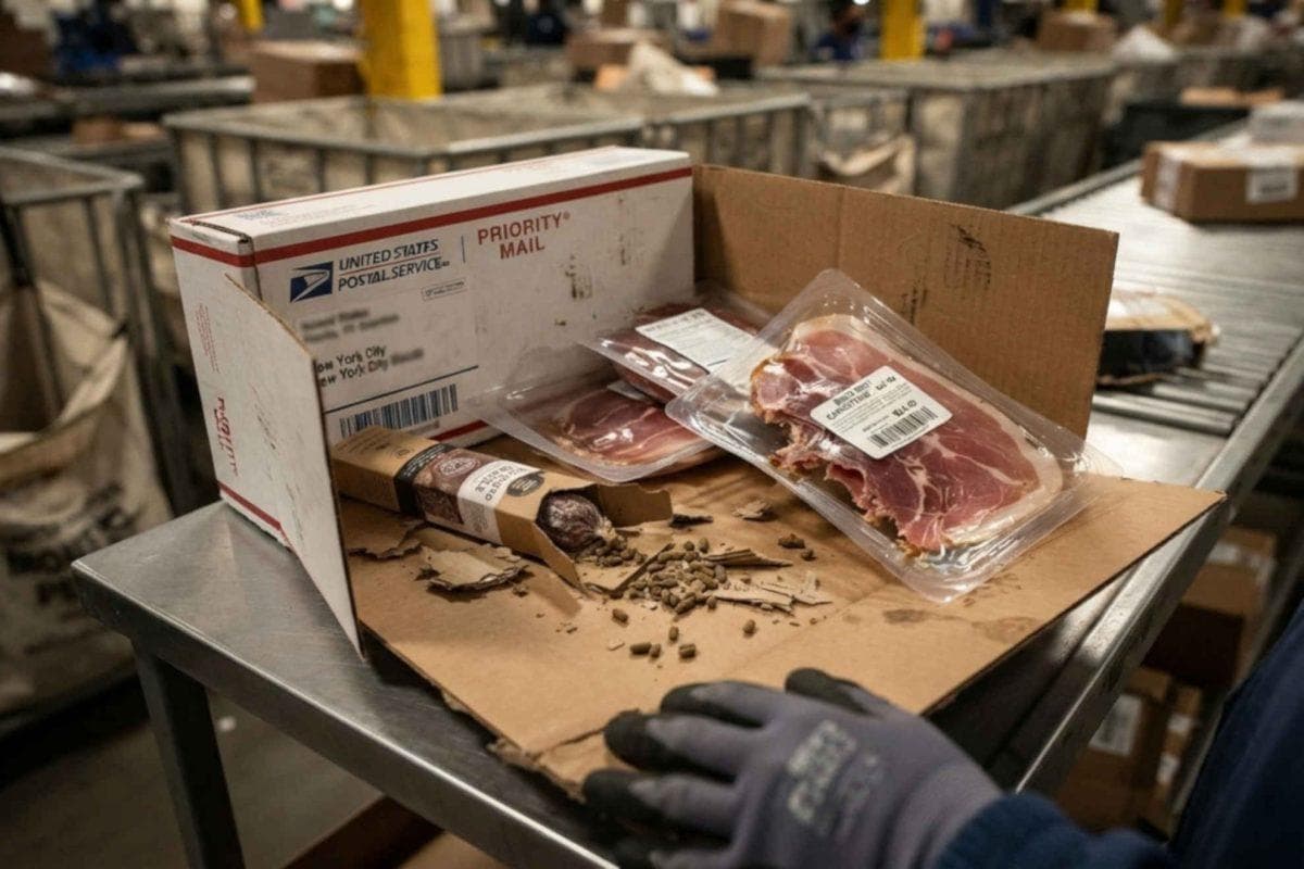 Rats had an $800 feast inside a USPS package headed to a New York City store