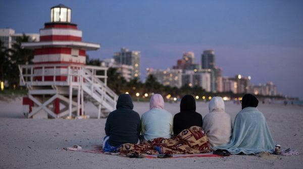 Florida is finally getting a break from the heat as a cold front moves in