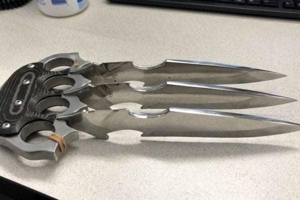 TSA officers thought they’d seen it all until Wolverine-style claws showed up in a carry-on