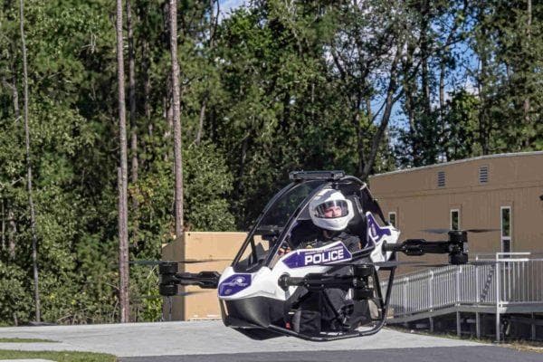 Florida police want to fight crime from above but their new flying car comes with a major catch
