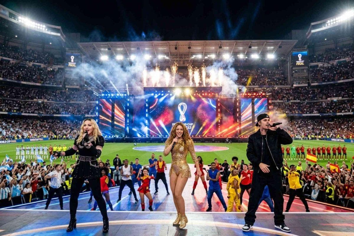 World Cup halftime show ft. Madonna, Shakira and Justin Bieber to extend Argentina vs. Spain final break