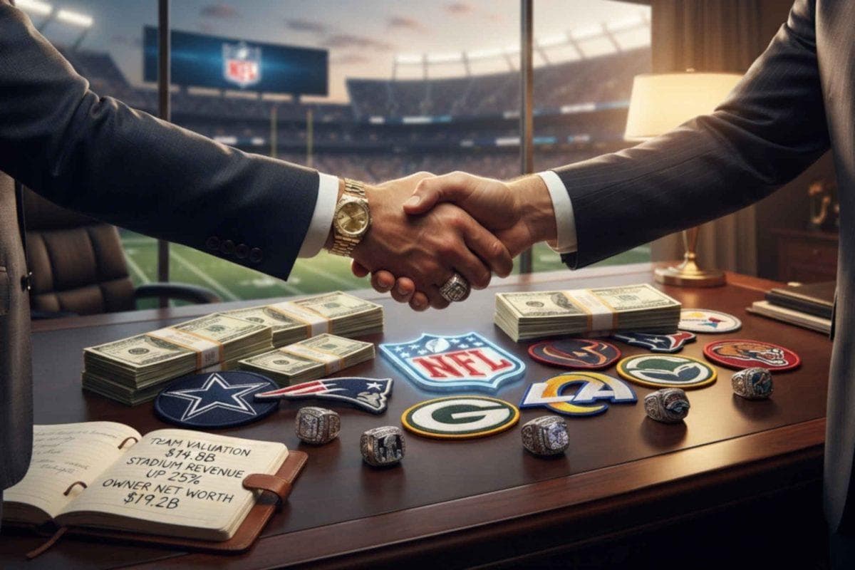 The NFL’s richest owners in 2026 and the billionaire fortune that towers above the rest