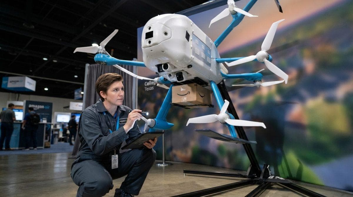 Texas town residents have Amazon drones buzzing over their heads and their longtime peace is gone
