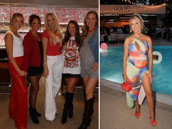 Brittany Mahomes’ glamorous Chiefs party takes a wild turn as she admits hours of screaming and ‘bad words’