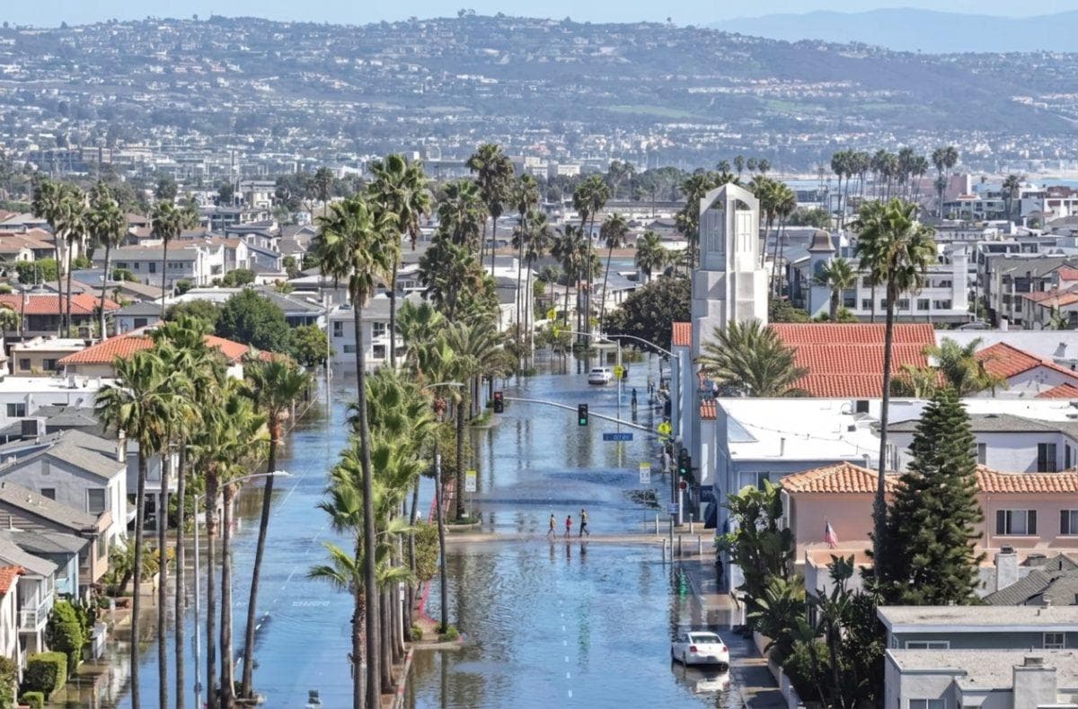 Tropical Storm Rachel forces iconic California Newport Beach to close as severe flooding threatens millions