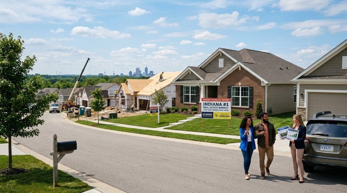 Indiana tops America’s housing market. Here’s why buyers are rushing in