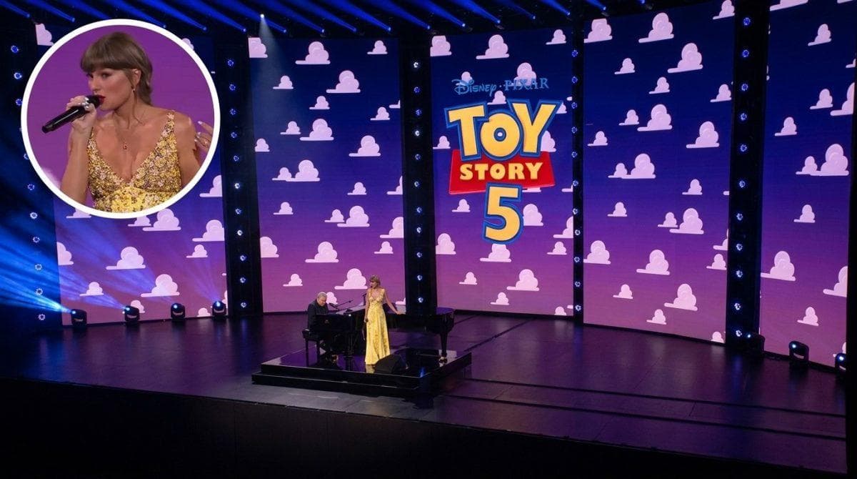 Taylor Swift steals the show at the Toy Story 5 premiere with a magical musical tribute