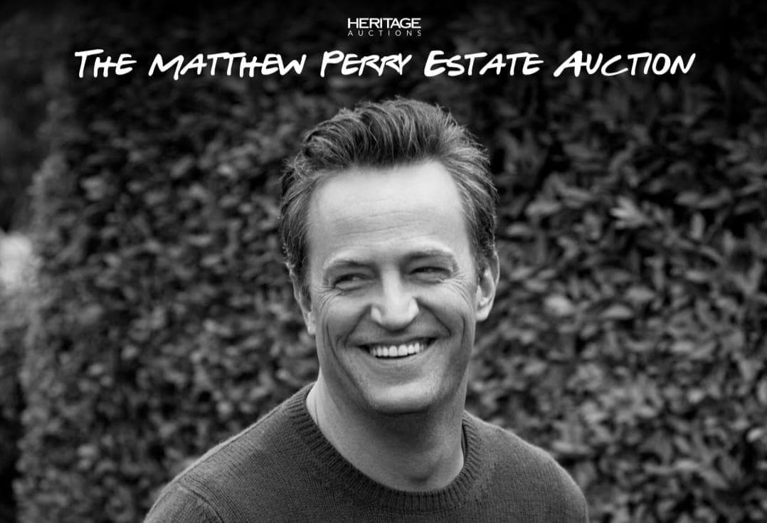 Matthew Perry personal vault opens as unseen photos of the final Friends moments go up for sale