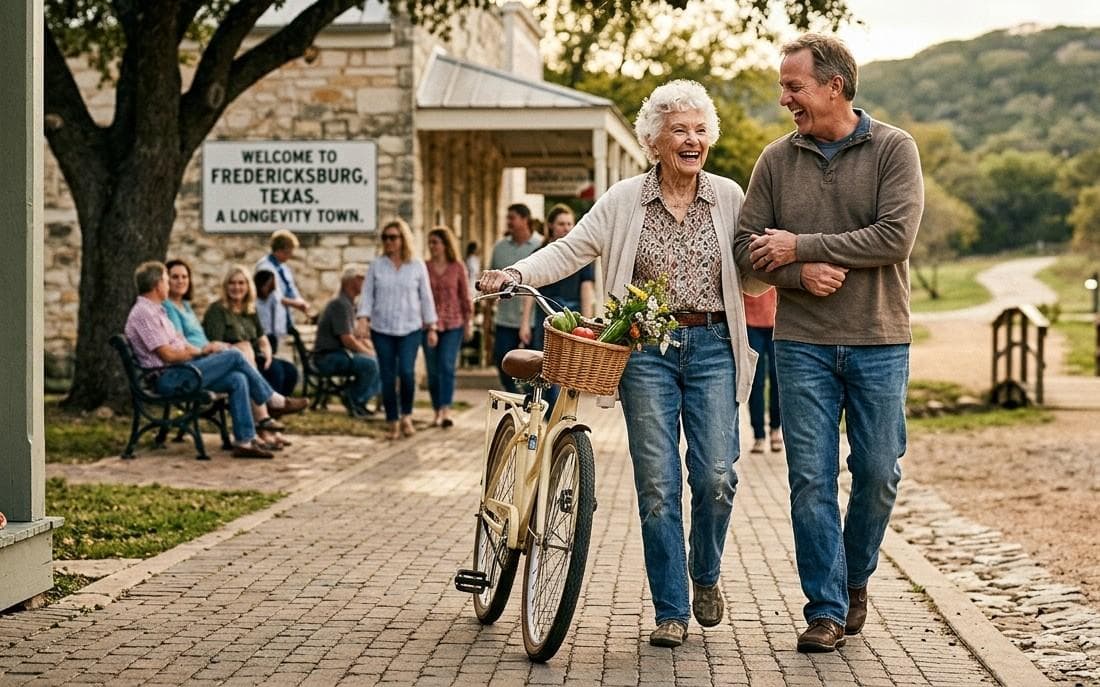 The Texas towns where people believe they can live to 100 years