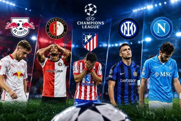 Champions League has already sent its first warning and 5 teams should be worried