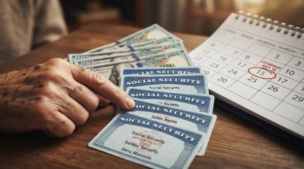 Three Social Security checks are coming in October for some Americans