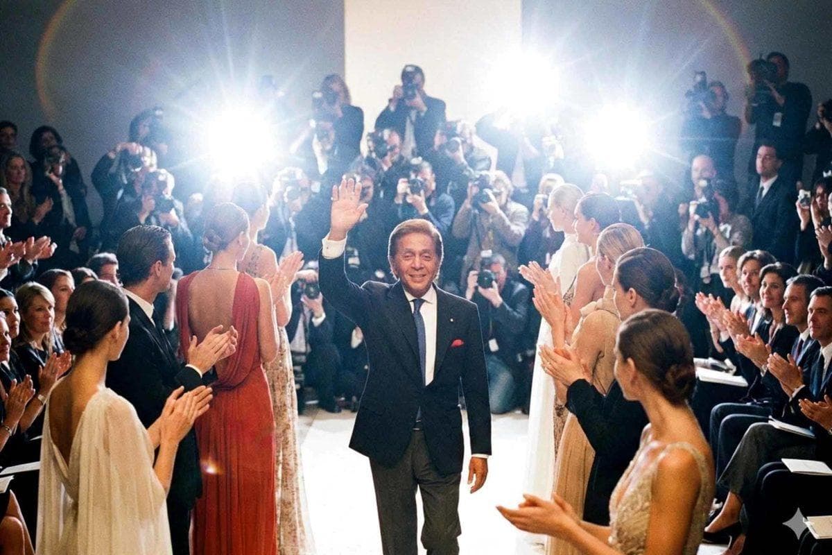 How Valentino Garavani transformed haute couture into a symbol of power and modern sophistication