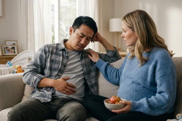 Strange syndrome makes some men feel pregnant and its called Couvade