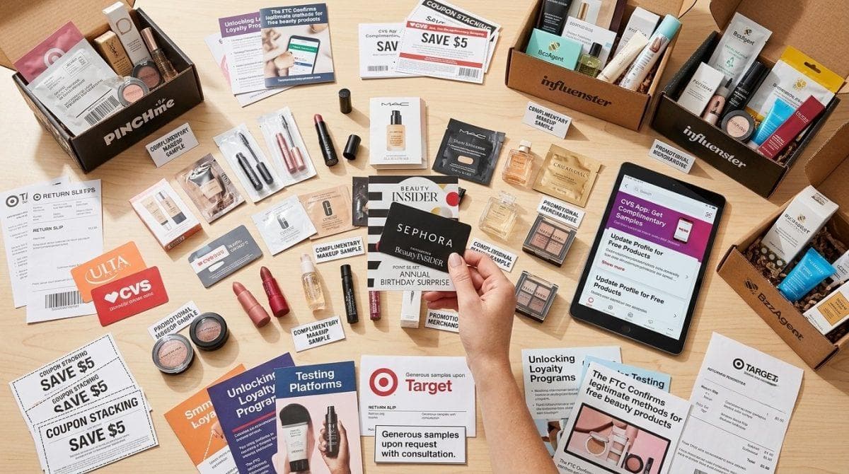 You can get free beauty products delivered to your door with these little-known programs