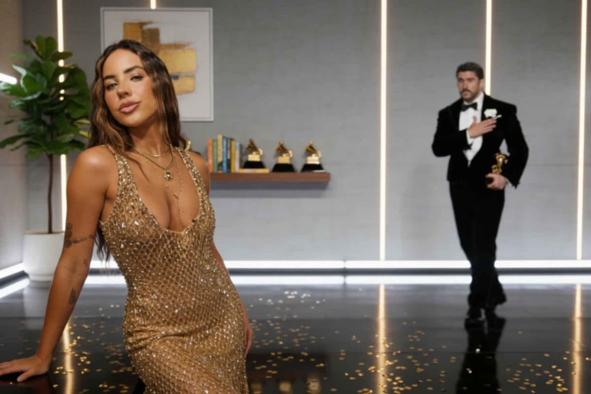 The story of Gabriela Berlingeri, the Puerto Rican muse who was front row for Benito’s legendary Grammy