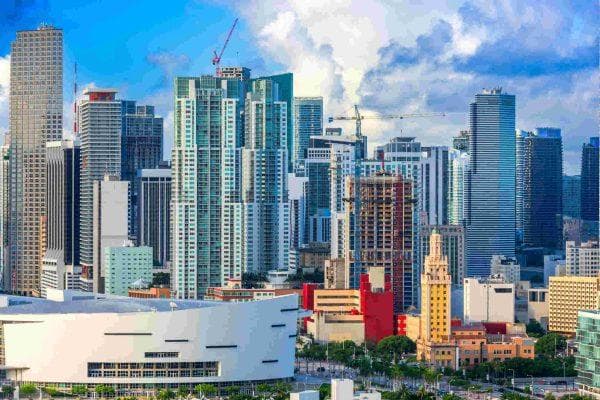 Miami skyscrapers are sinking unevenly and their million-dollar views come with a problem below