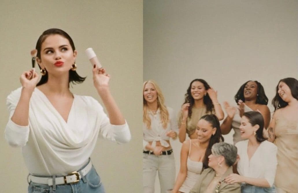 Selena Gomez’s new Rare Beauty campaign celebrates the many faces and identities of the Latino community