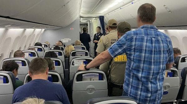 Passenger’s alleged joke about hijacking a plane landed him in trouble instead of Newark